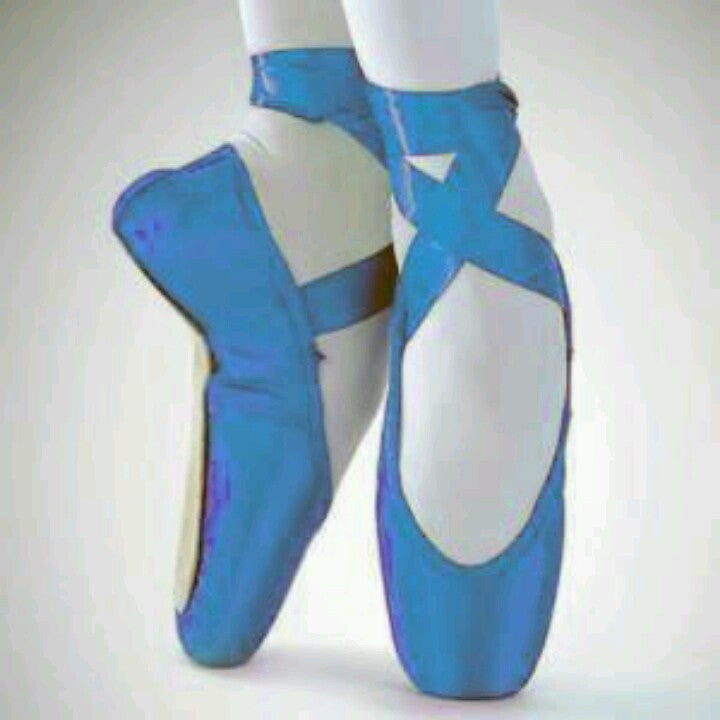 Blue French Shoes