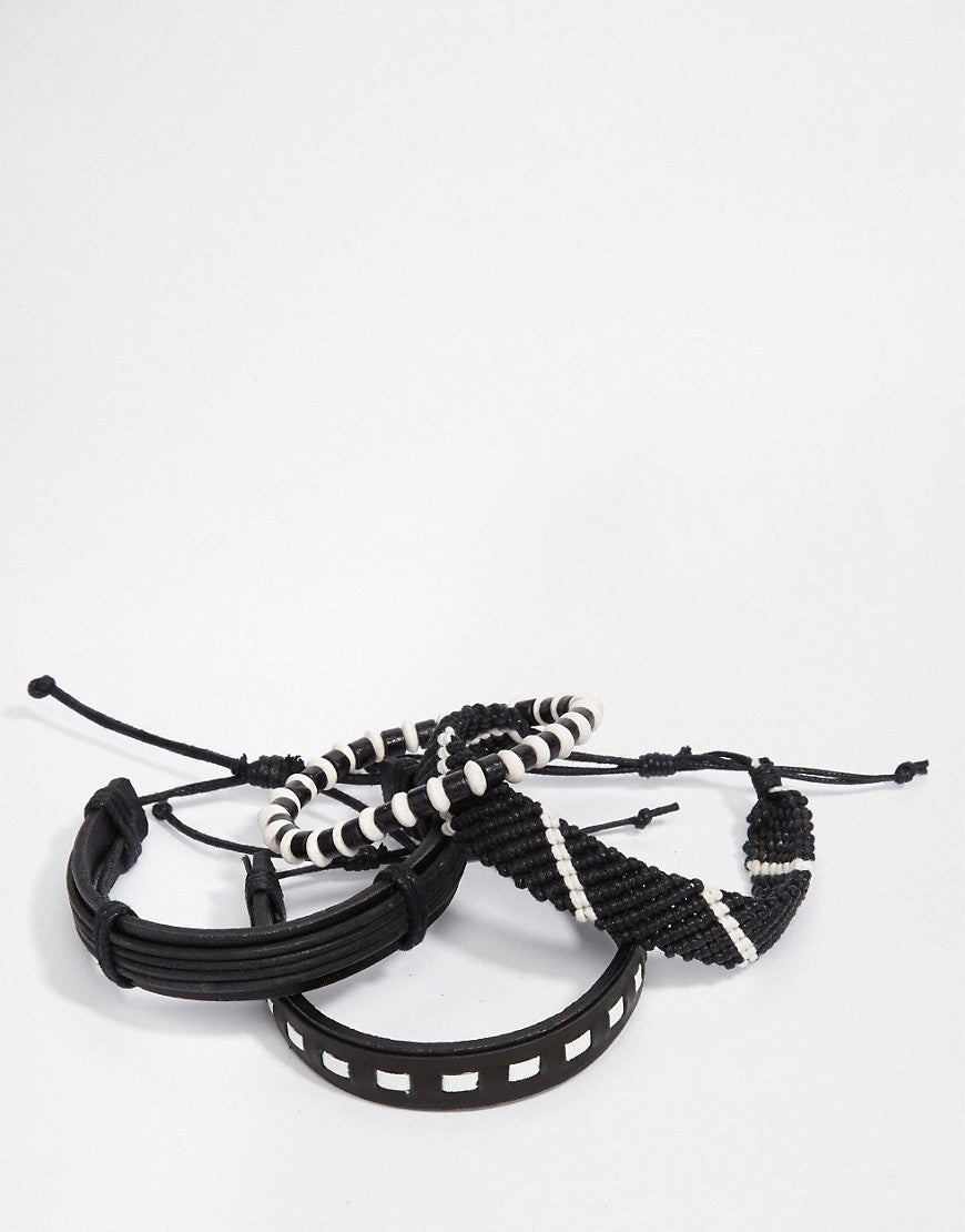 Black and White Bracelet Packs