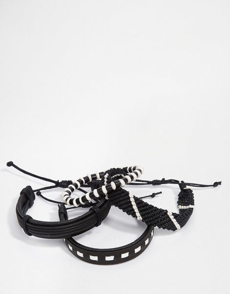 Black and White Bracelet Packs